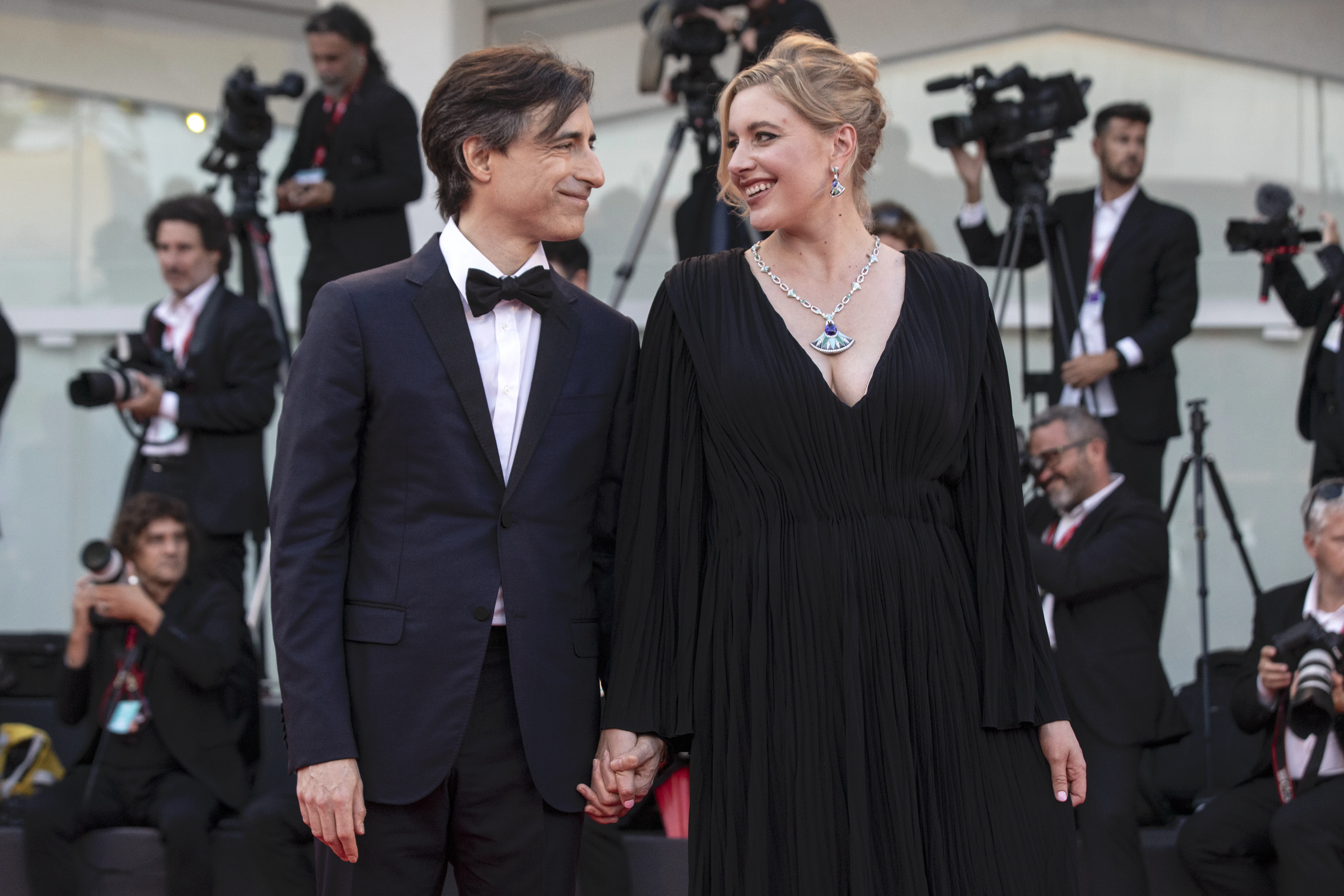 Noah Baumbach and Greta Gerwig