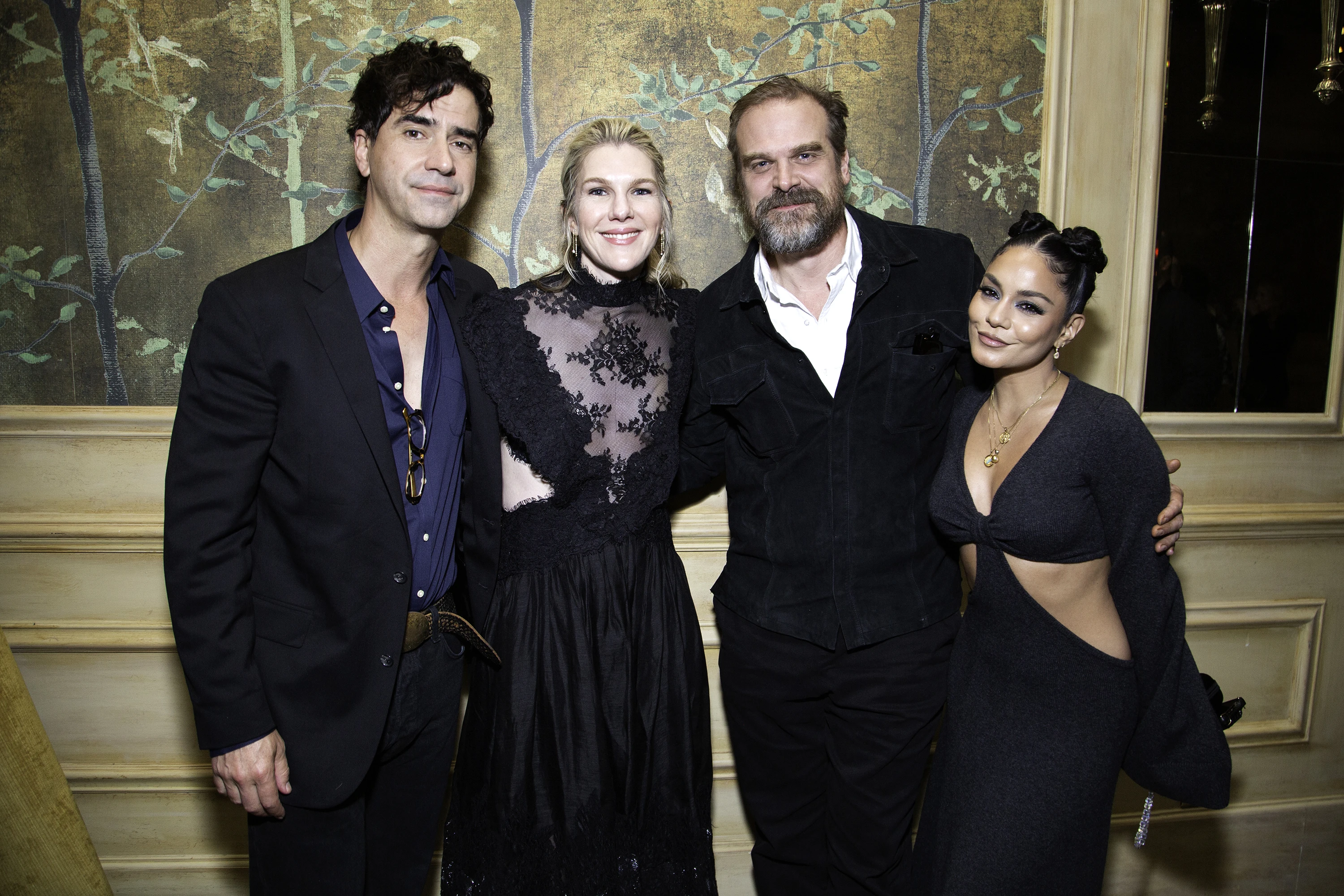 Hamish Linklater, Lily Rabe, David Harbour and Vanessa Hudgens