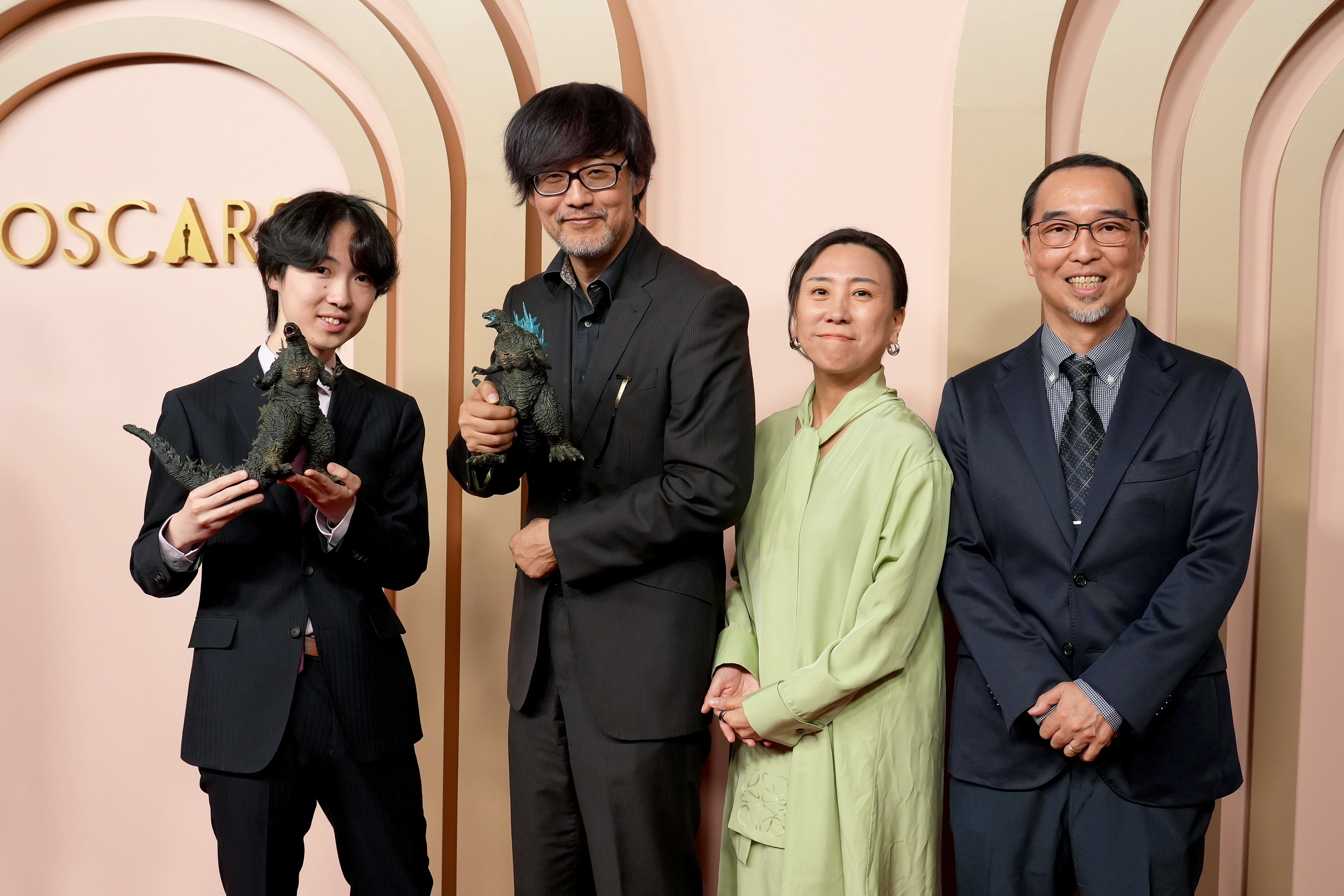 Tatsuji Nojima, Takashi Yamazaki, Kiyoko Shibuya and Masaki Takahashi 
