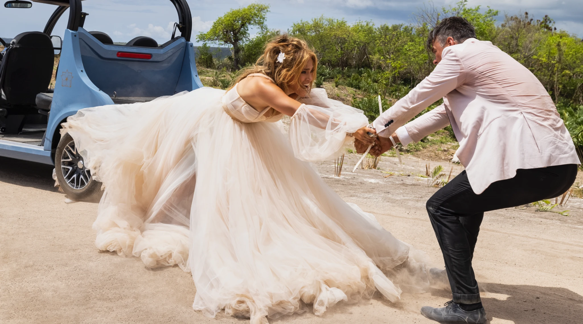 'Shotgun Wedding' Trailer: Jennifer Lopez and Josh Duhamel's Rom-Com Is Taken Hostage