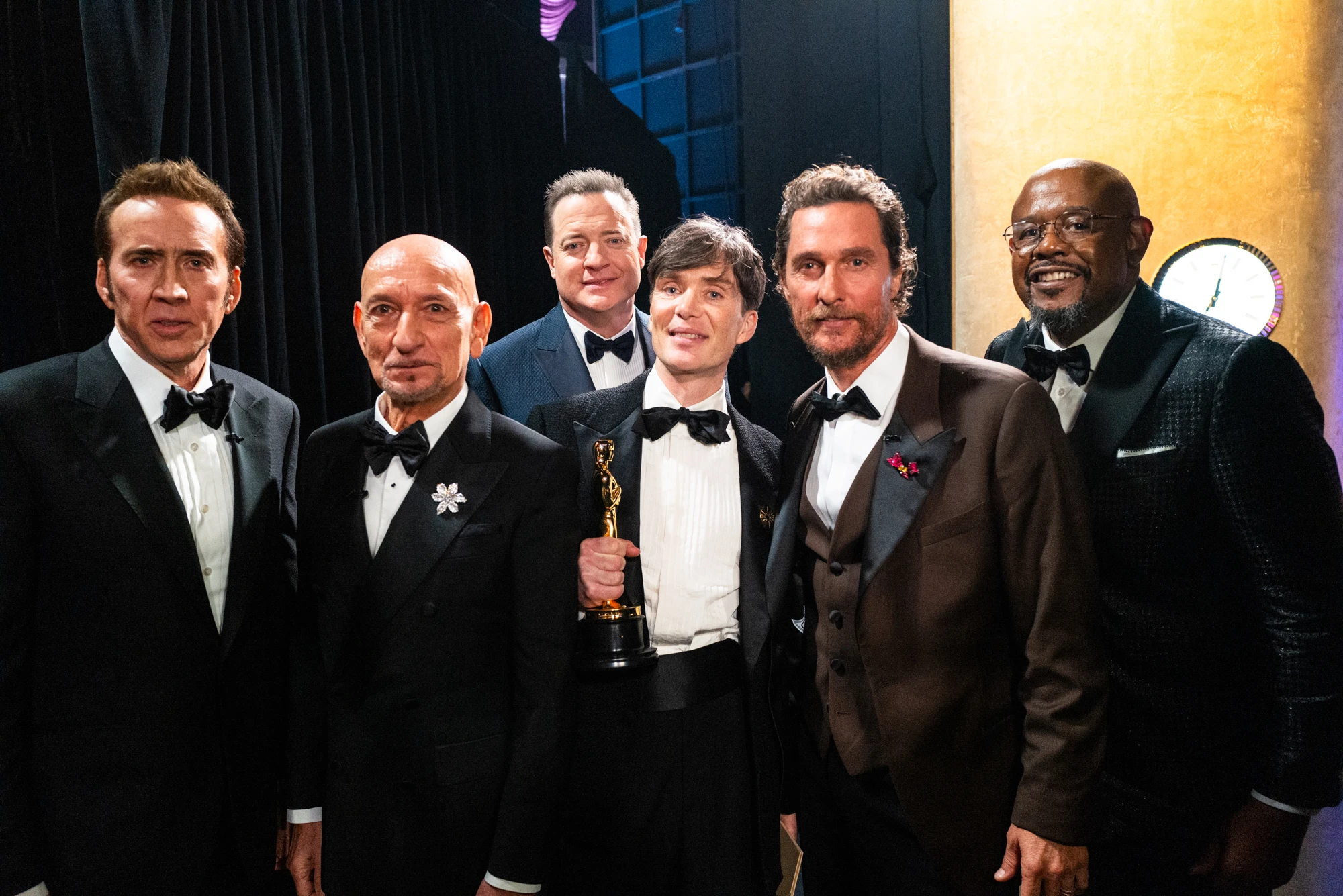 Nicolas Cage, Ben Kingsley, Brendan Fraser, Cillian Murphy, Matthew McConaughey and Forest Whitaker