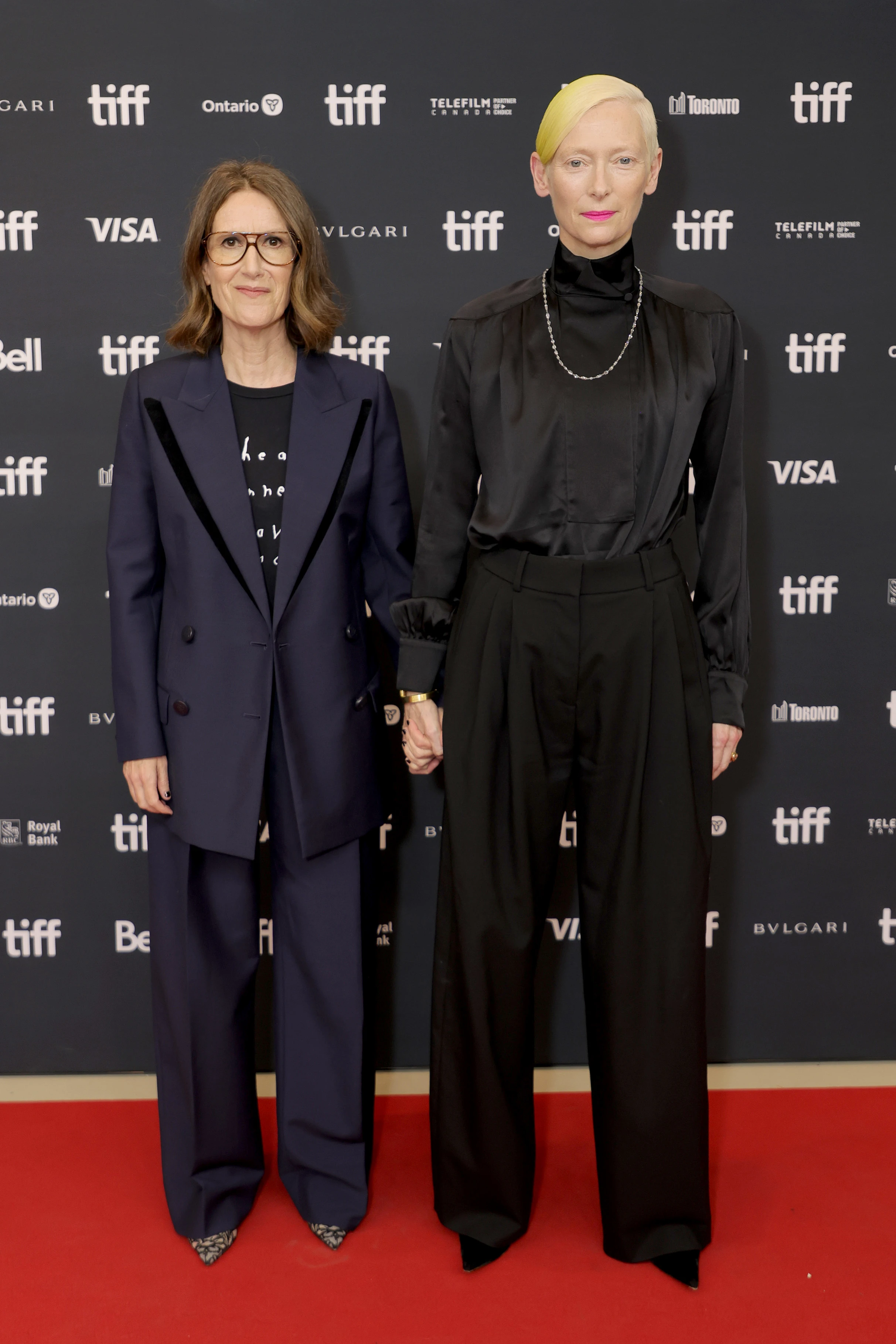 Joanna Hogg and Tilda Swinton