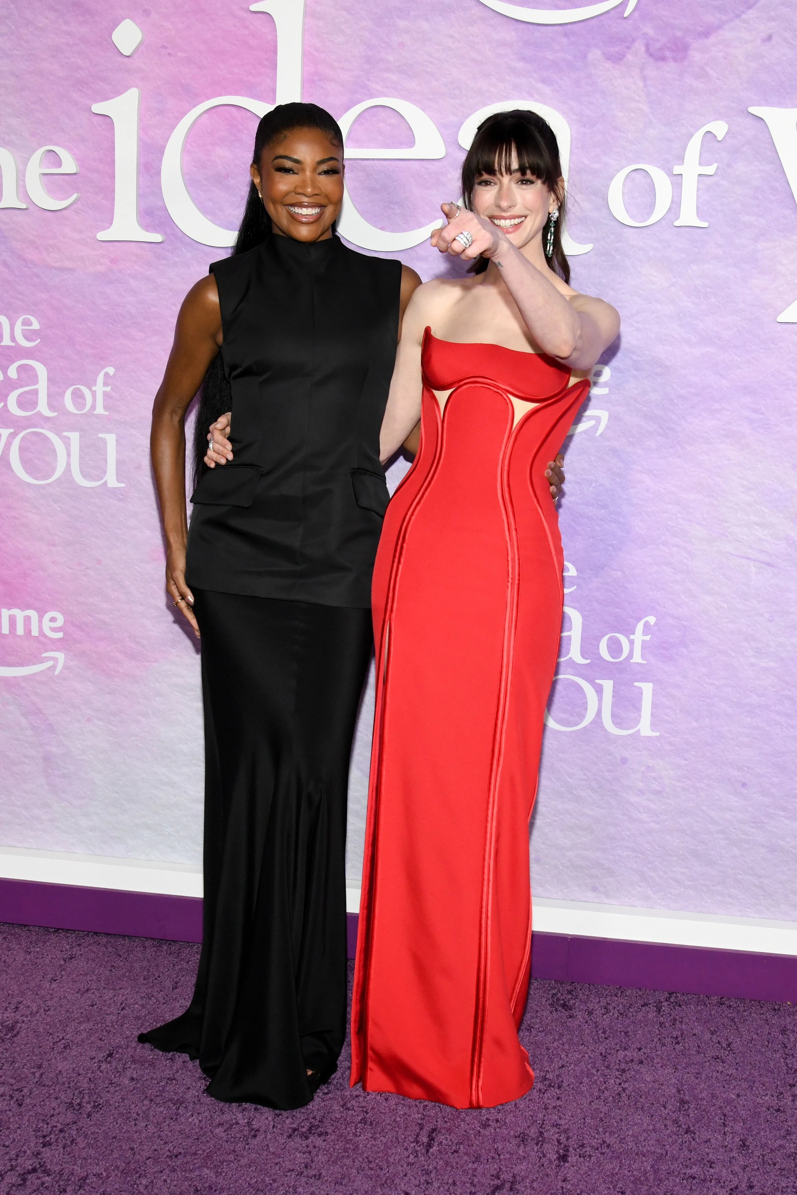 Gabrielle Union and Anne Hathaway