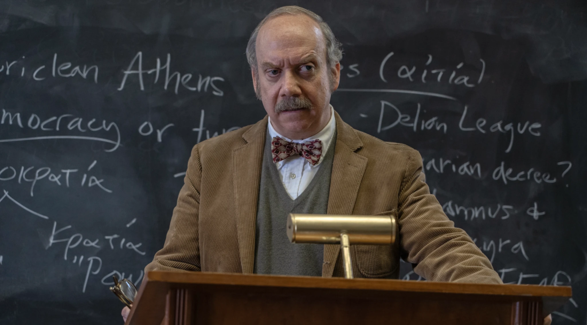 Why Paul Giamatti Was 'Happy as a Clam' Playing the Unlikable Lead of 'The Holdovers' (Exclusive)