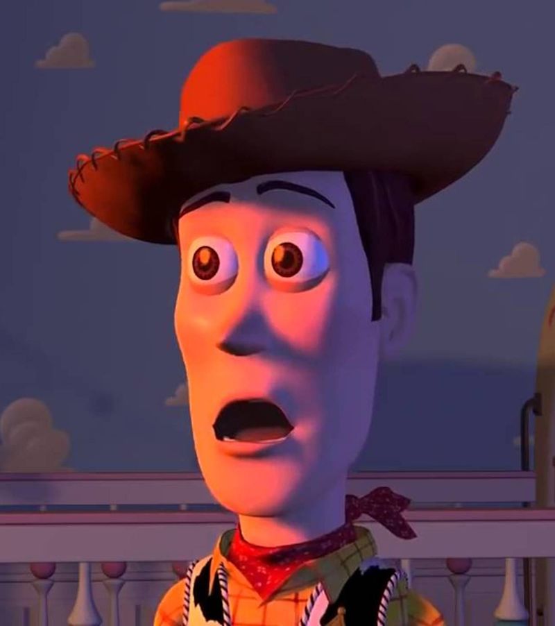 toy story 4 woody scream