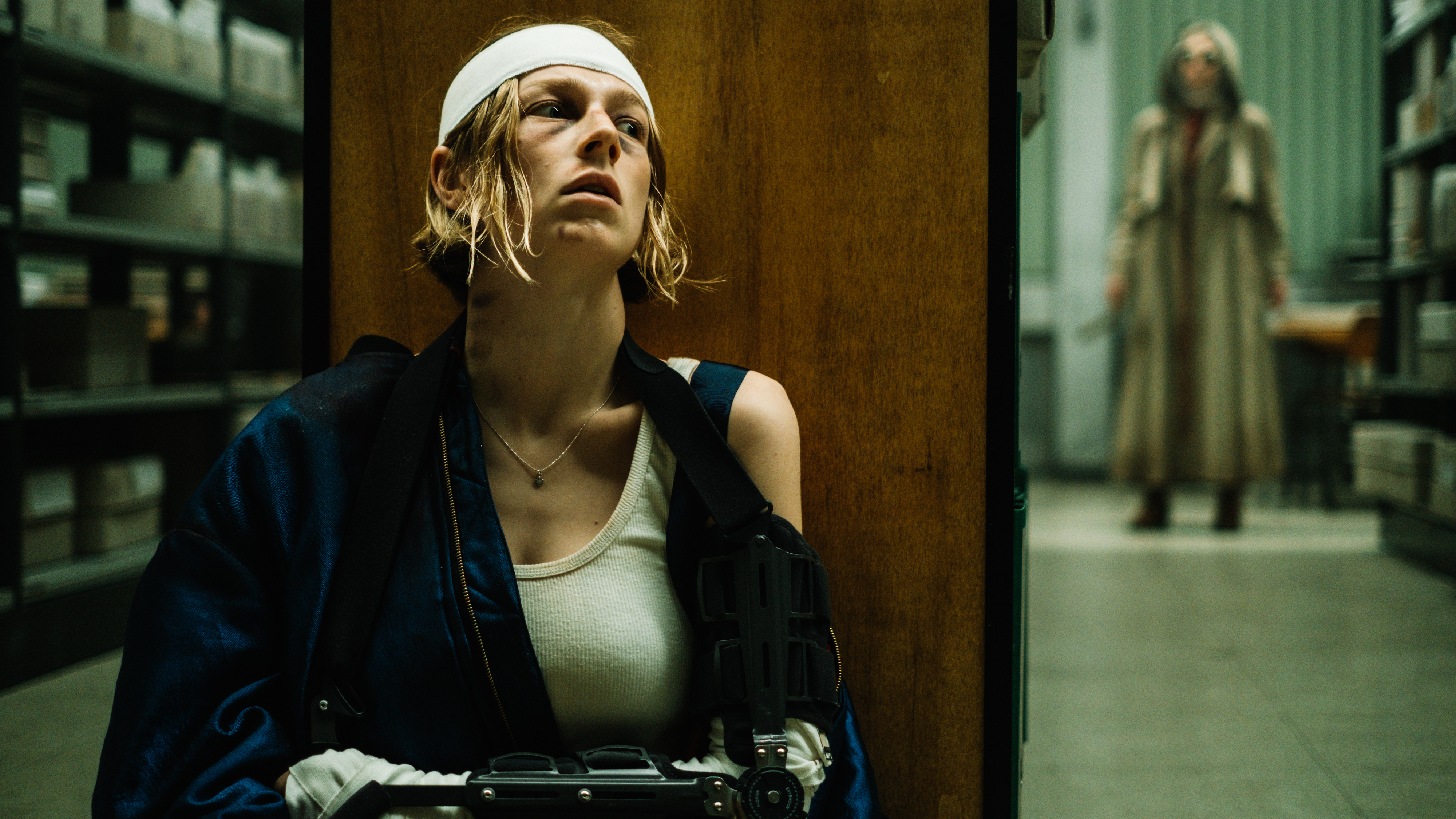 'Cuckoo' Hunter Schafer Is Hiding From Someone — or Something — in