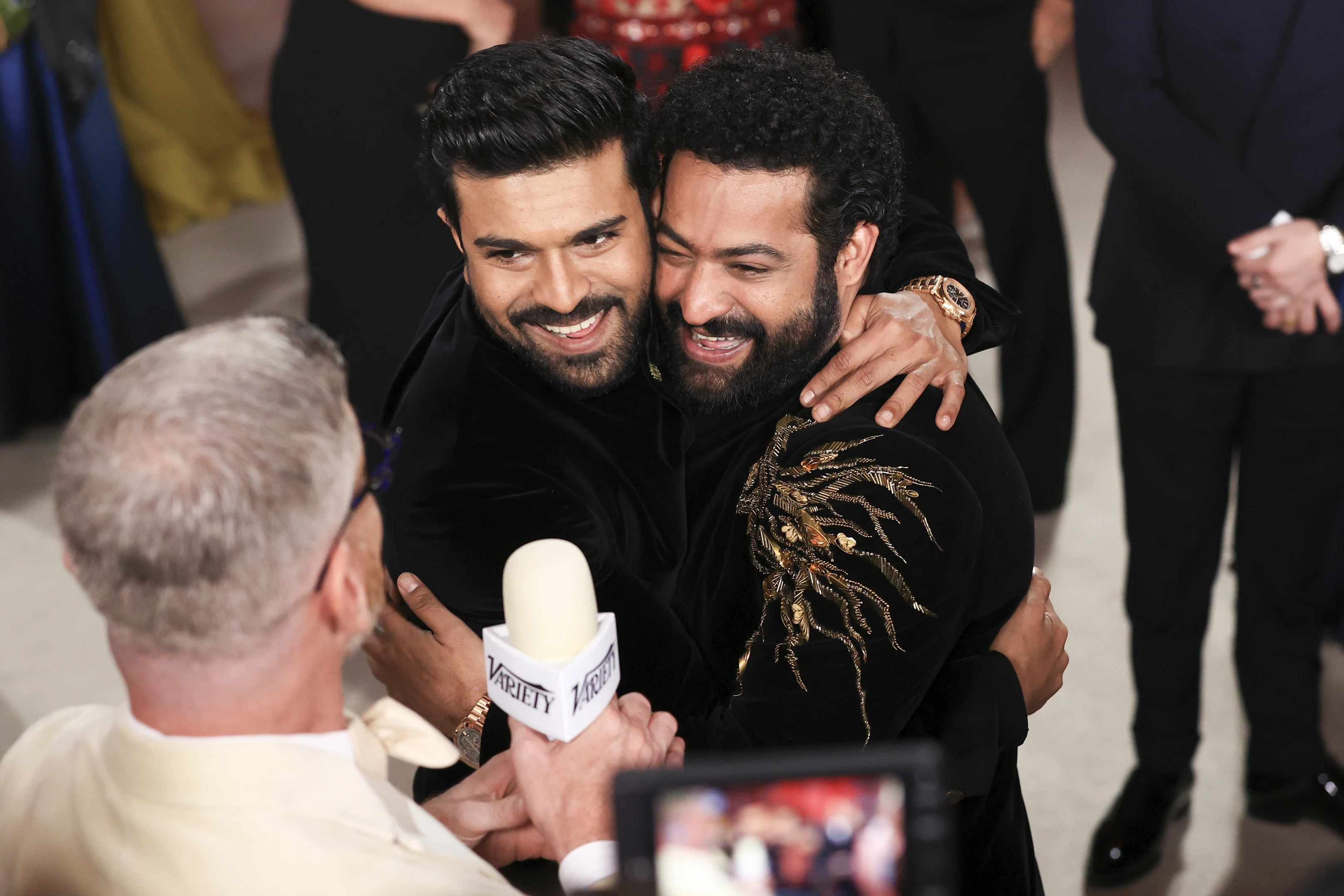 Ram Charan and N.T. Rama Rao Jr.