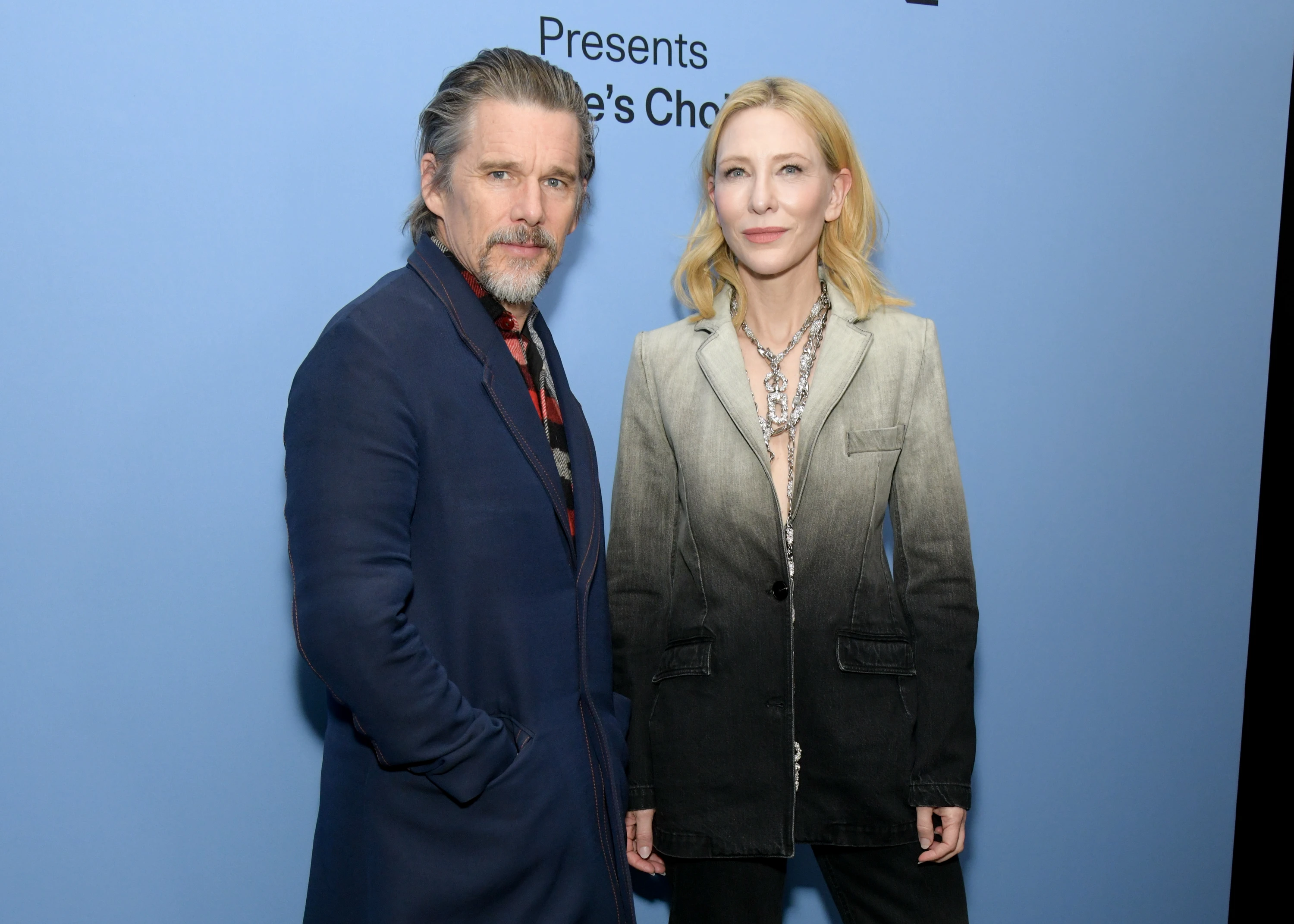 Ethan Hawke and Cate Blanchett