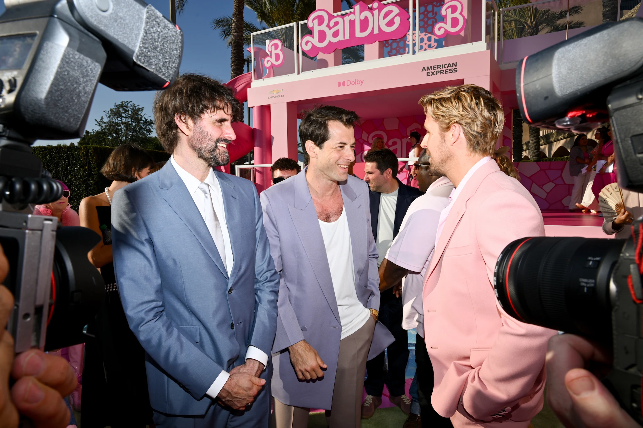 Andrew Wyatt, Mark Ronson and Ryan Gosling