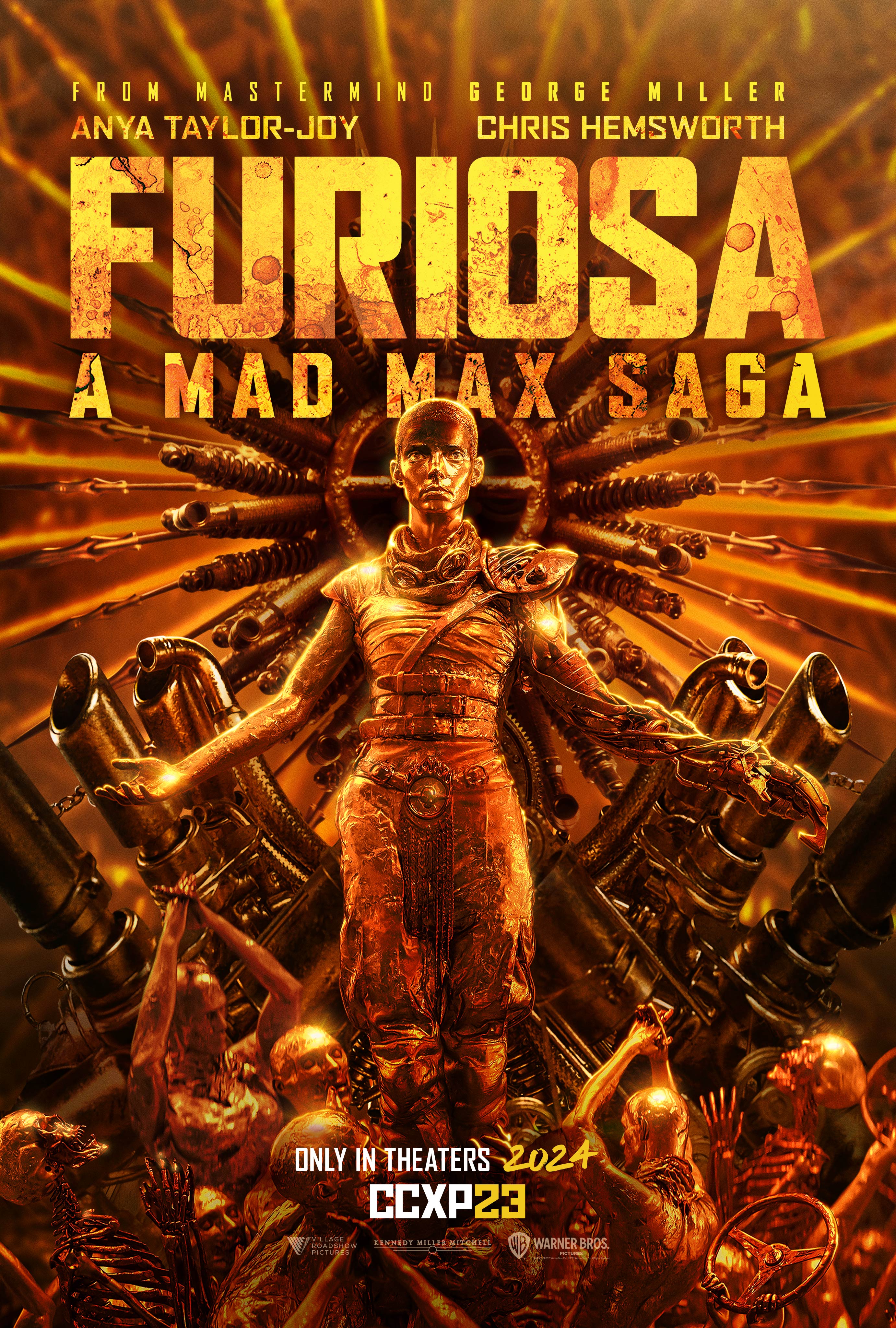 Anya Taylor-Joy and Chris Hemsworth star in dramatic new 'Furiosa