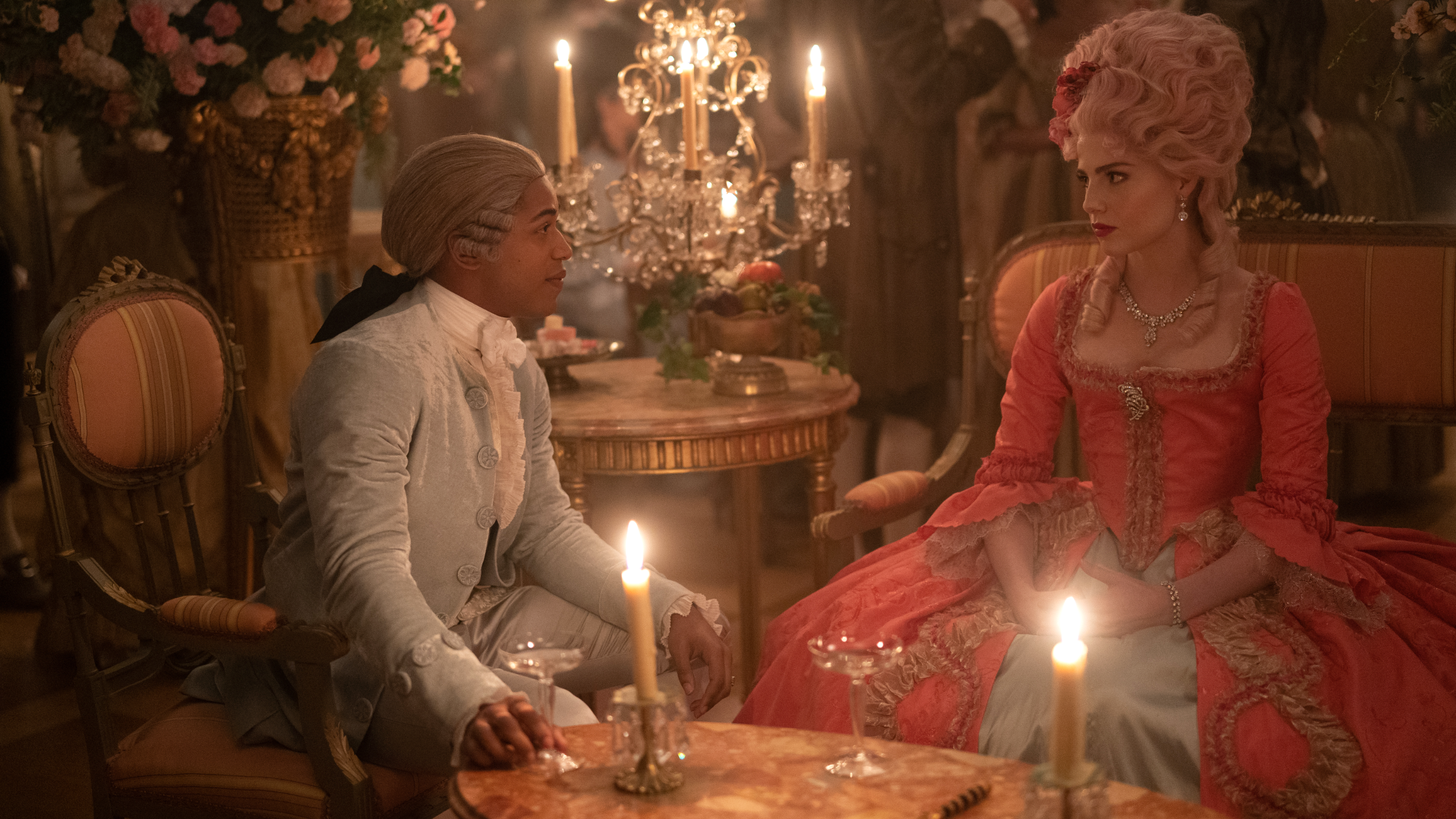 Kelvin Harrison Jr. and Lucy Boynton on Wigging Out as Chevalier and Marie  Antoinette (Exclusive) | A.frame