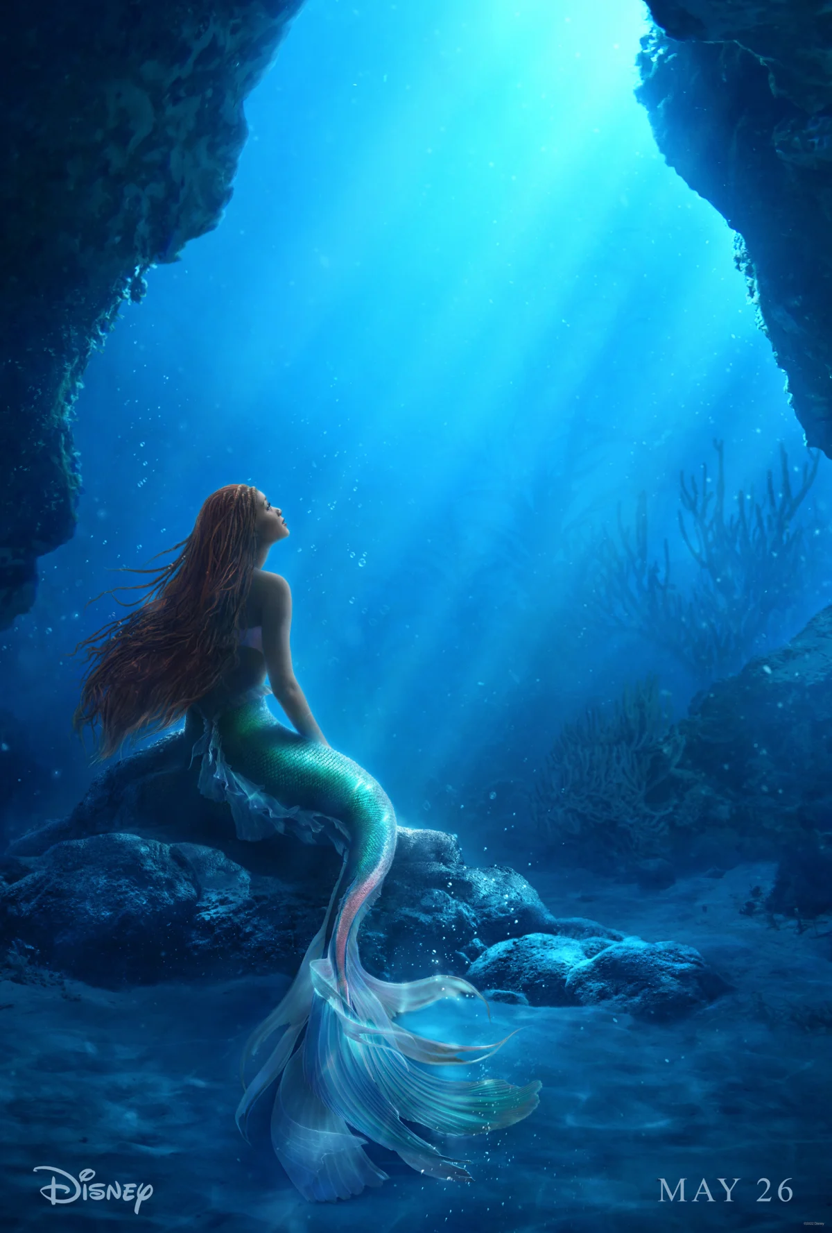 'The Little Mermaid' Teaser Trailer Reveals First Look at Halle Bailey