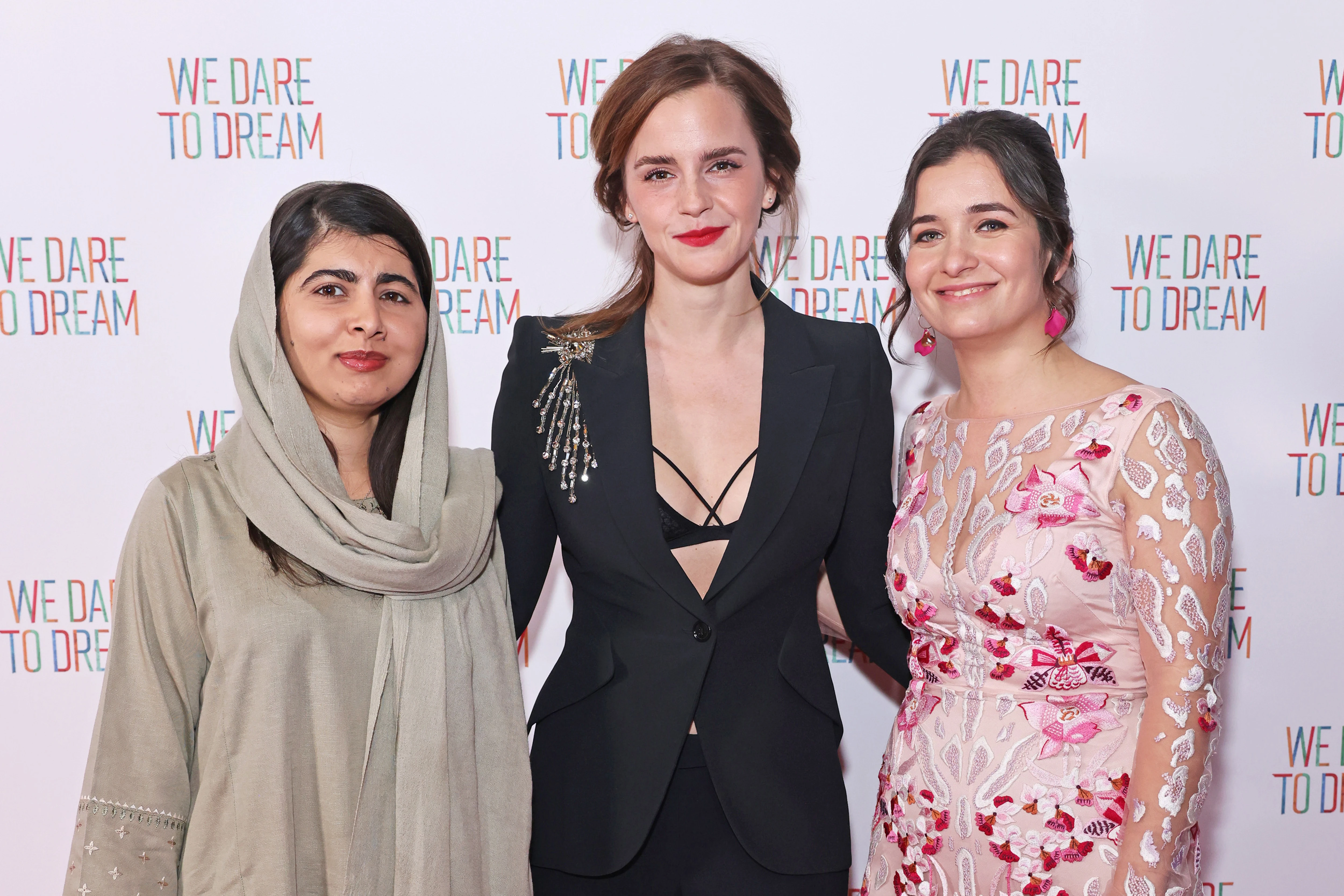 Malala, Emma Watson and Waad Al-Kateab