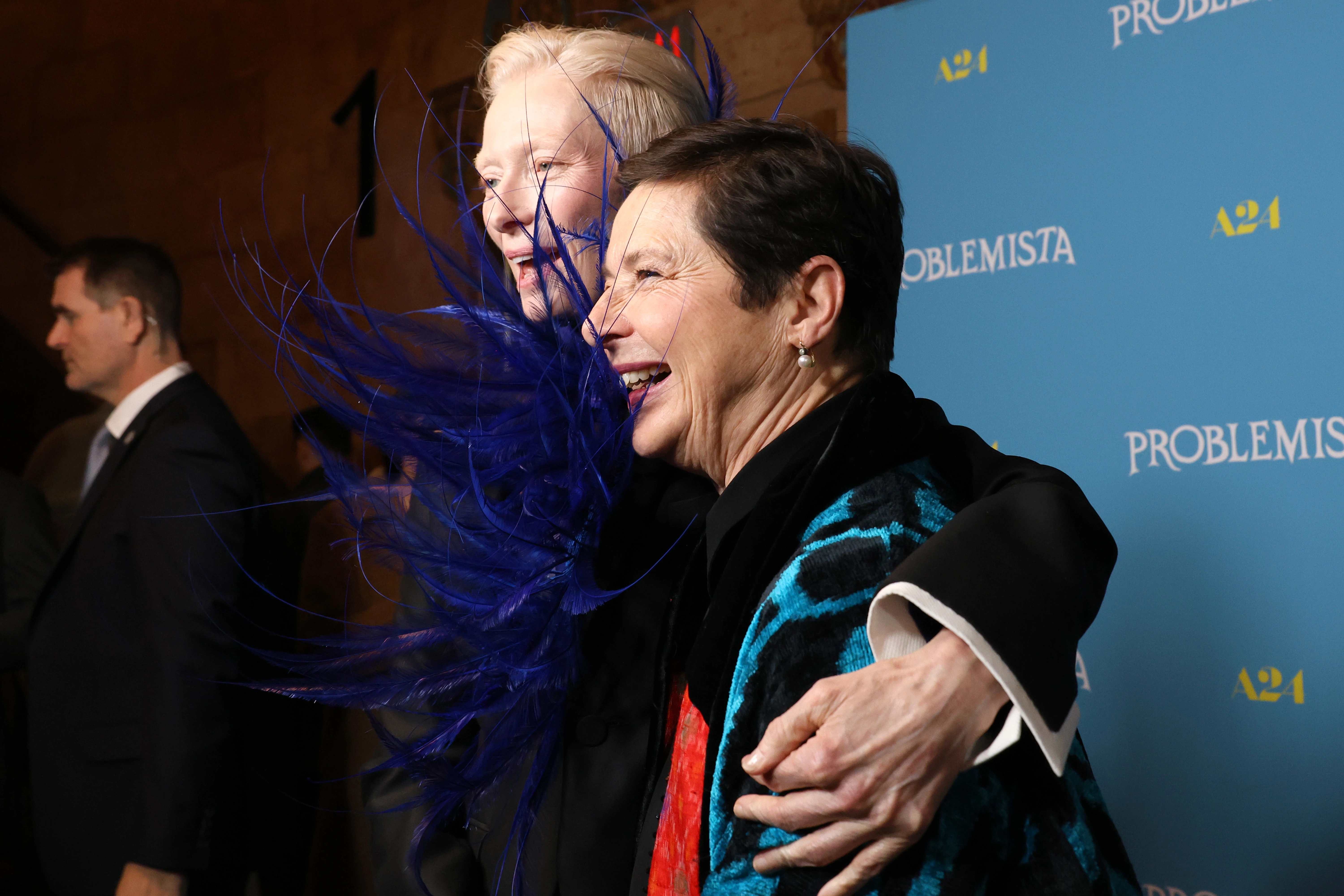 Tilda Swinton and Isabella Rossellini