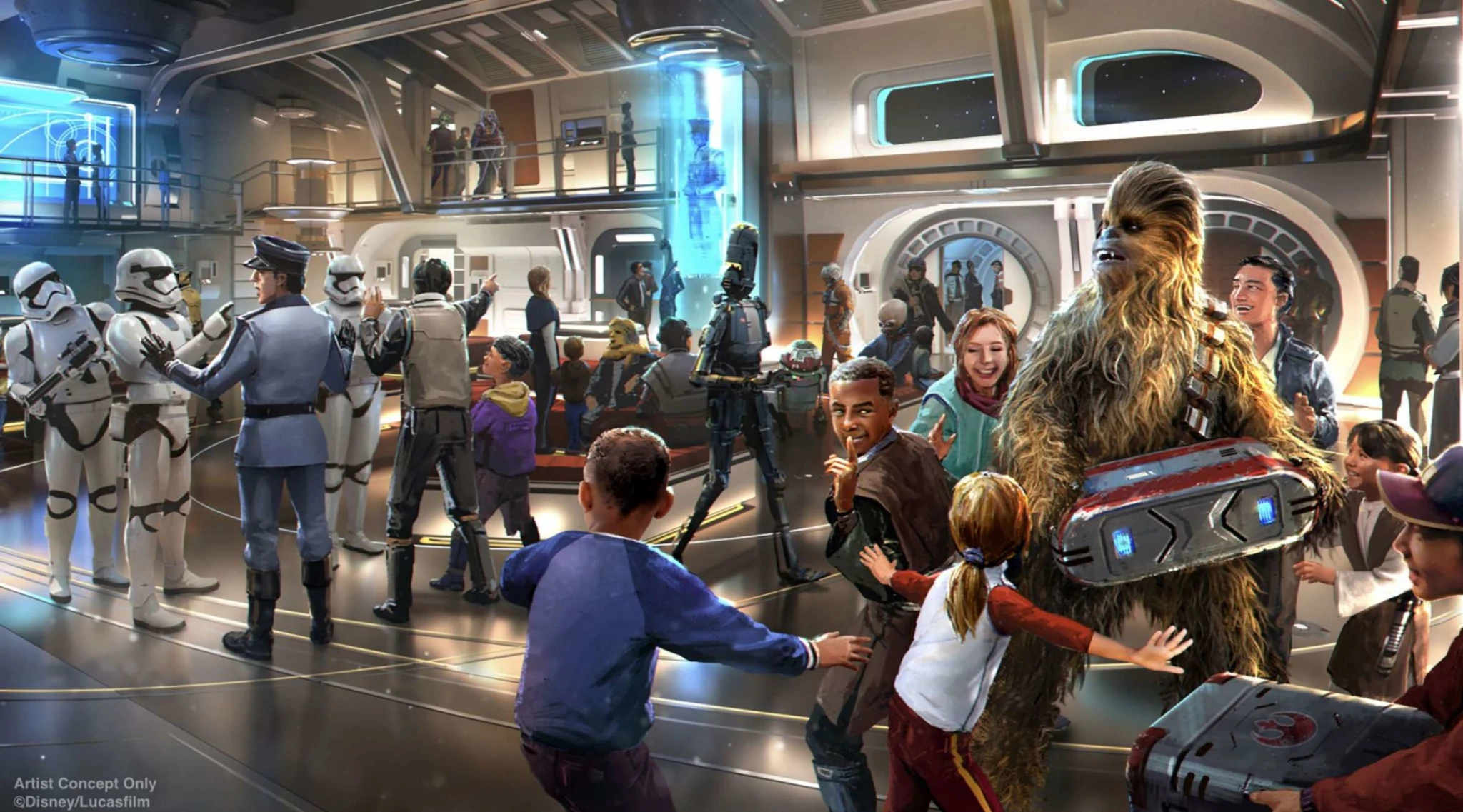 Train To Defend the Galaxy Aboard Disney's Galactic Starcruiser