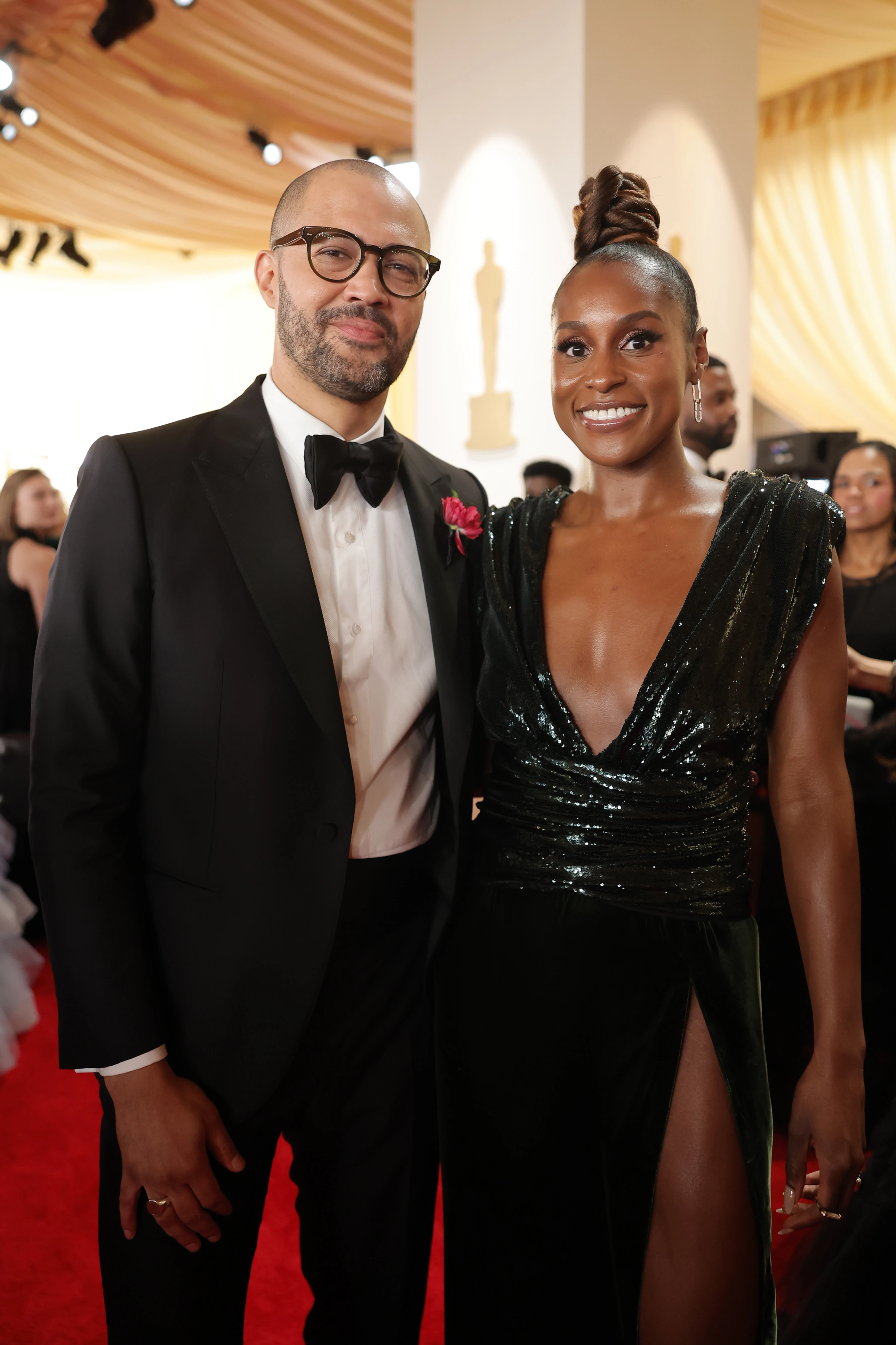 Cord Jefferson and Issa Rae
