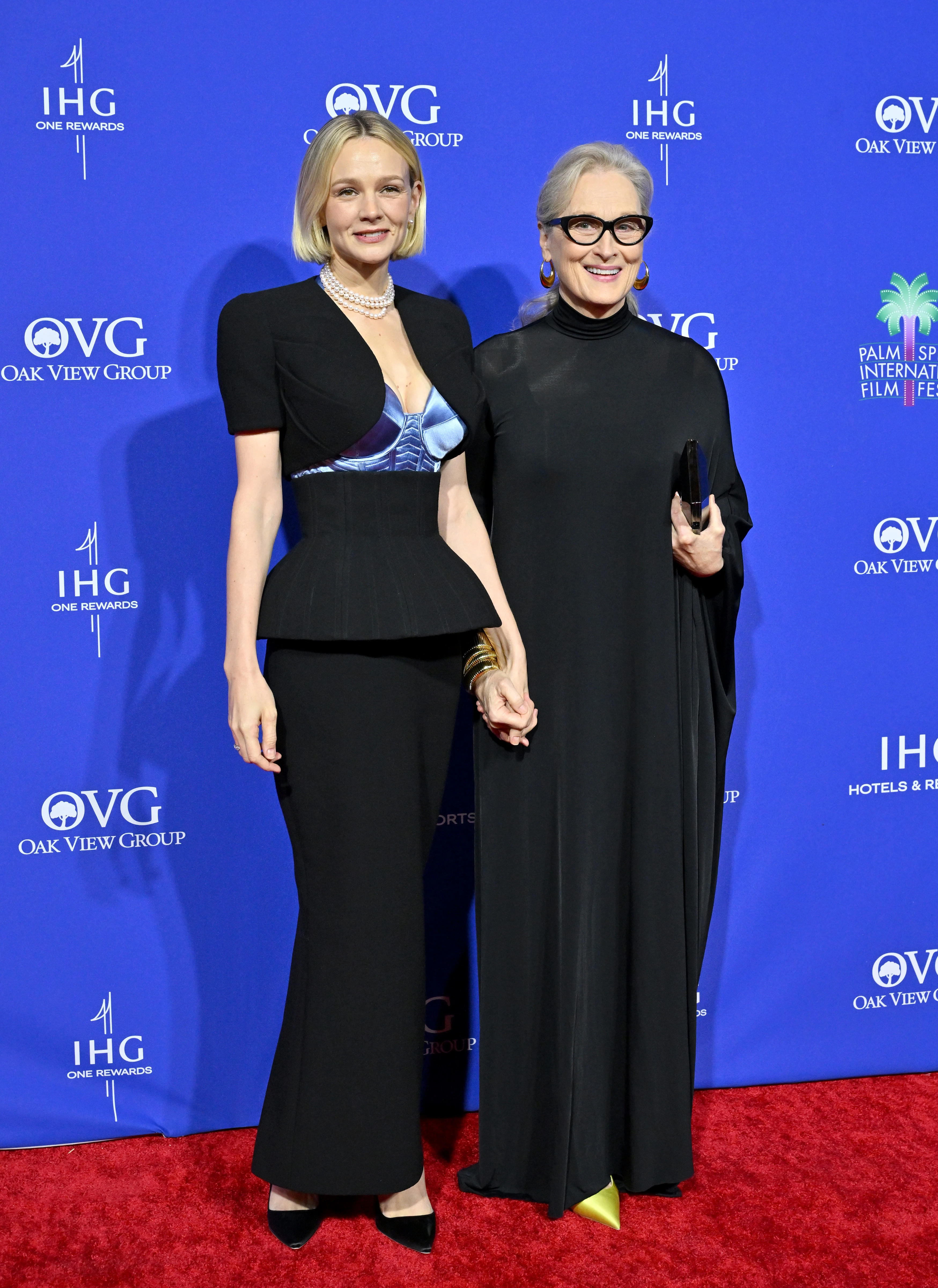 Carey Mulligan and Meryl Streep
