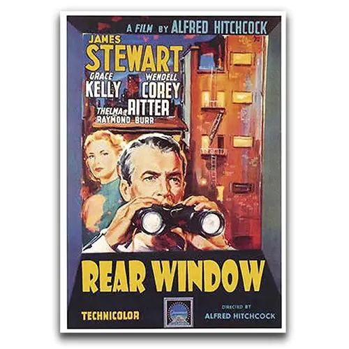 REAR WINDOW (1954) POSTER