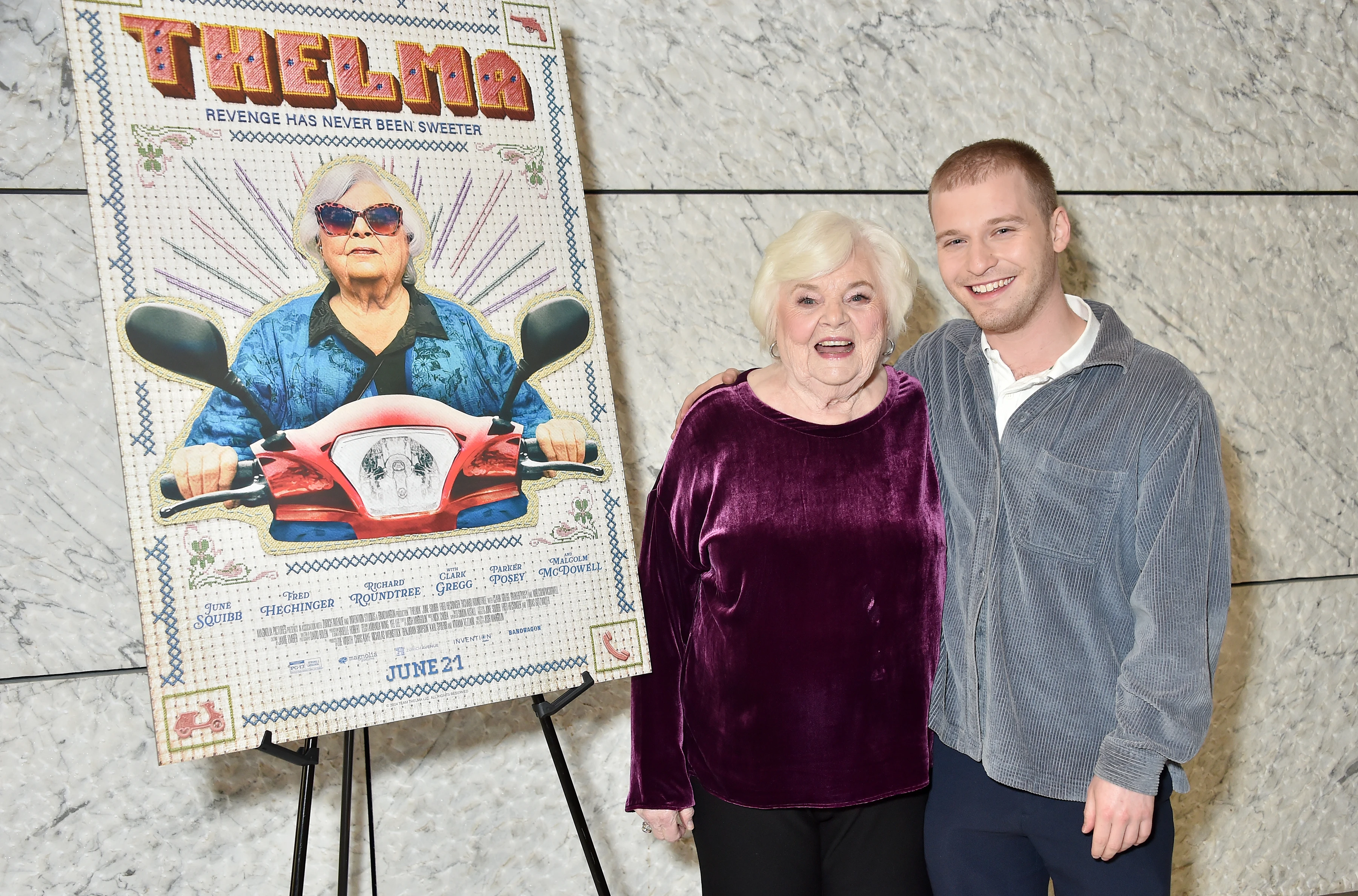 June Squibb and Fred Hechinger