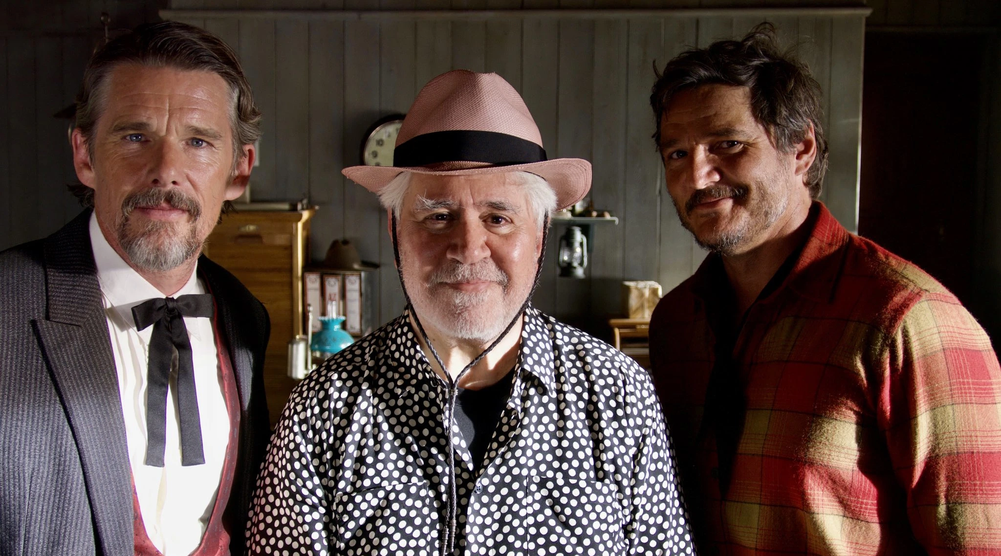 See the First Look at Pedro Pascal and Ethan Hawke in Pedro Almodóvar's 'Strange Way of Life'