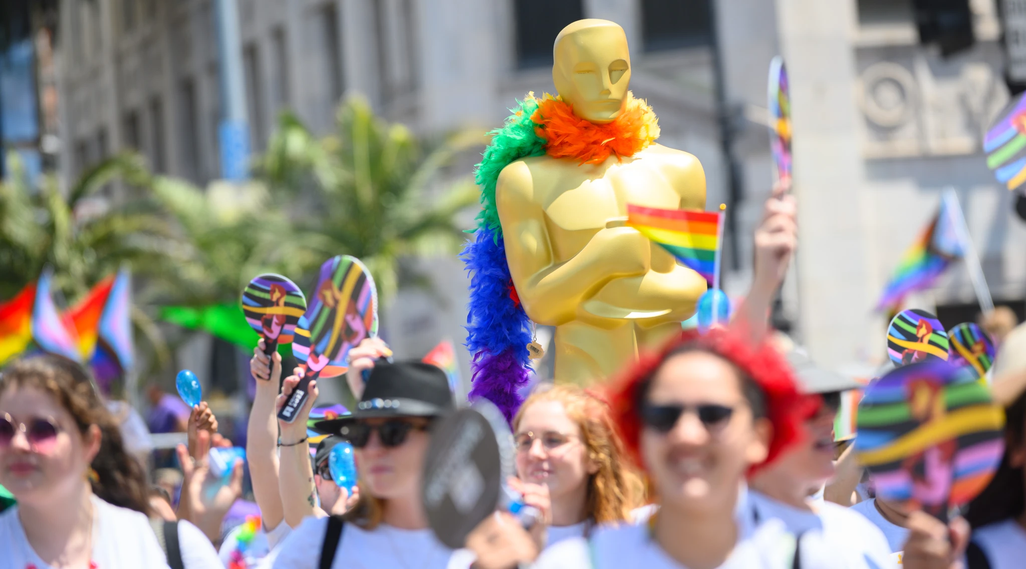 Inside the Academy's First Pride Parade: 'Everyone Loved Oscar — He Was the Belle of the Ball!'