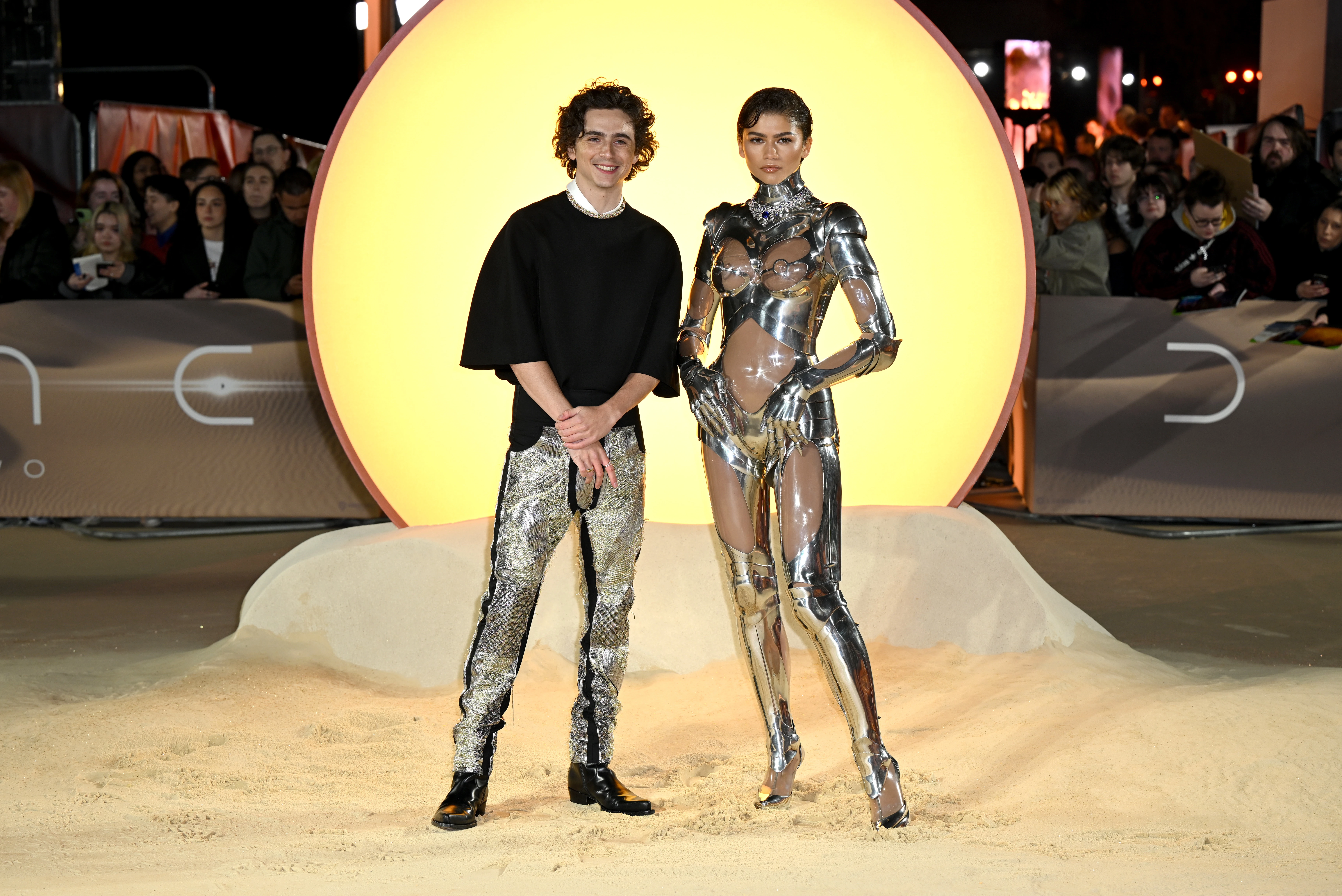 Timothée Chalamet and Zendaya