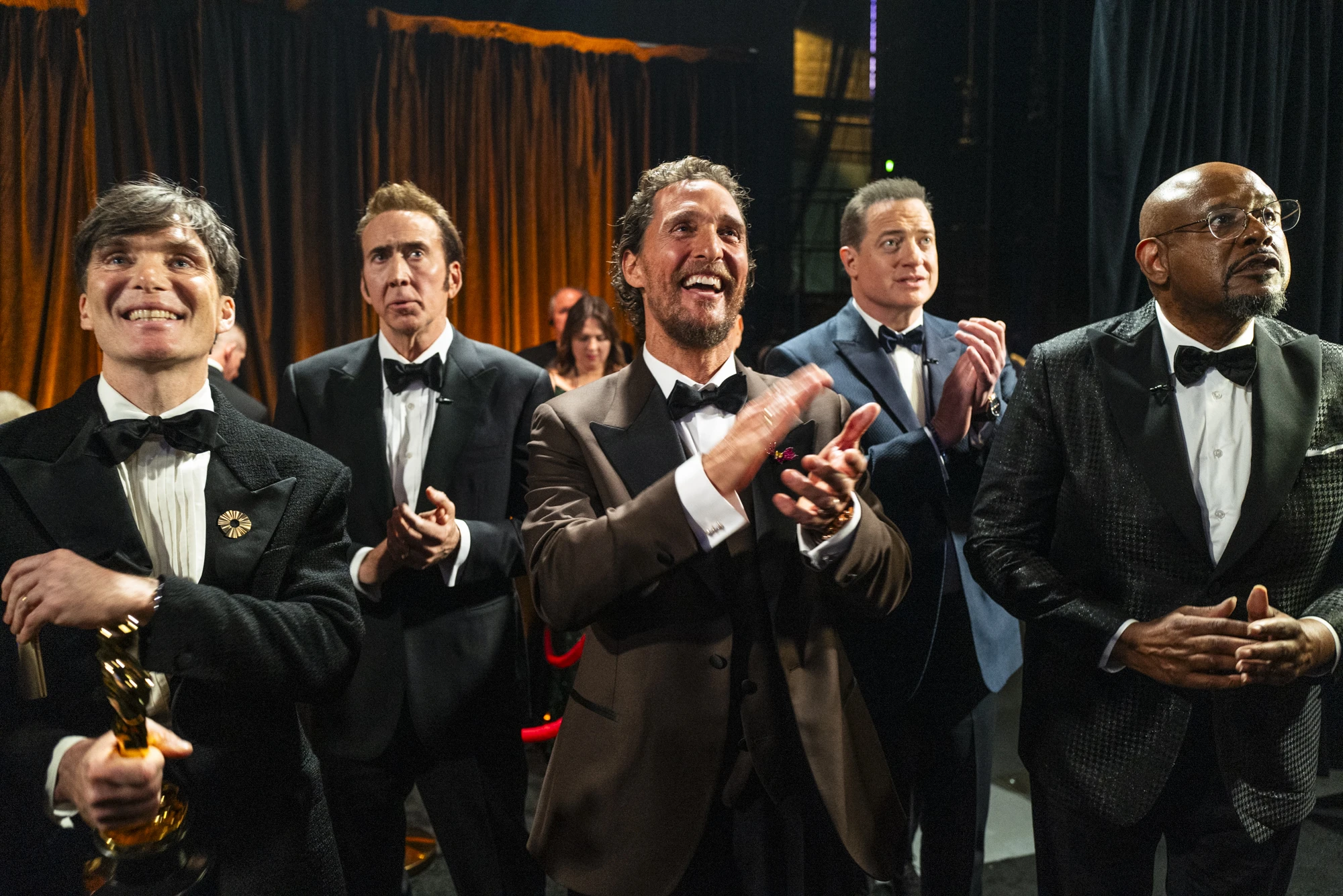 Cillian Murphy, Nicolas Cage, Matthew McConaughey, Brendan Fraser and Forest Whitaker