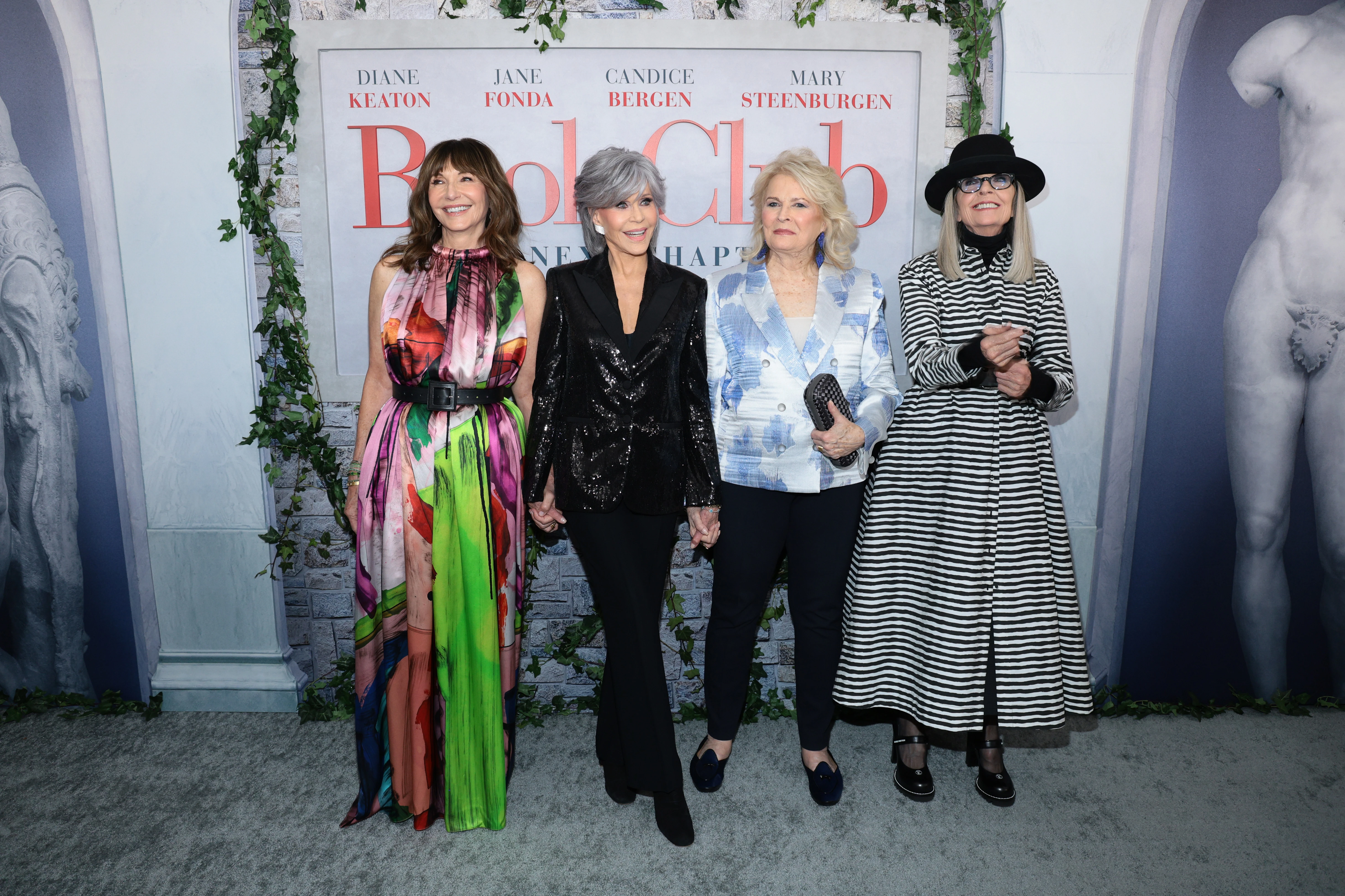 Mary Steenburgen, Jane Fonda, Candice Bergen and Diane Keaton