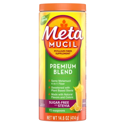 Metamucil Premium Blend Sugar Free Fiber Supplement