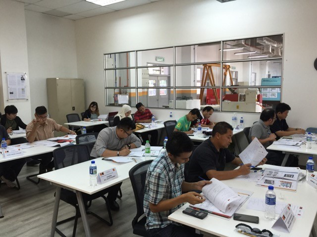 Unser Schulungsraum in Malaysia am GMI