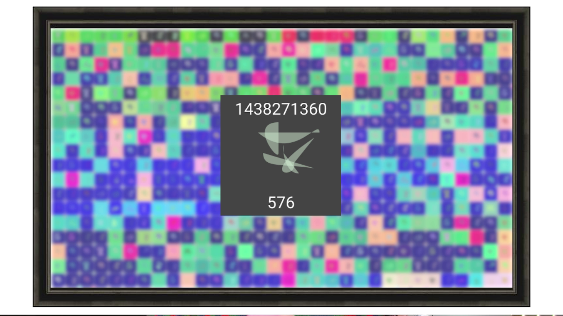 CryptoArte Numbers On First Block Of Every Painting