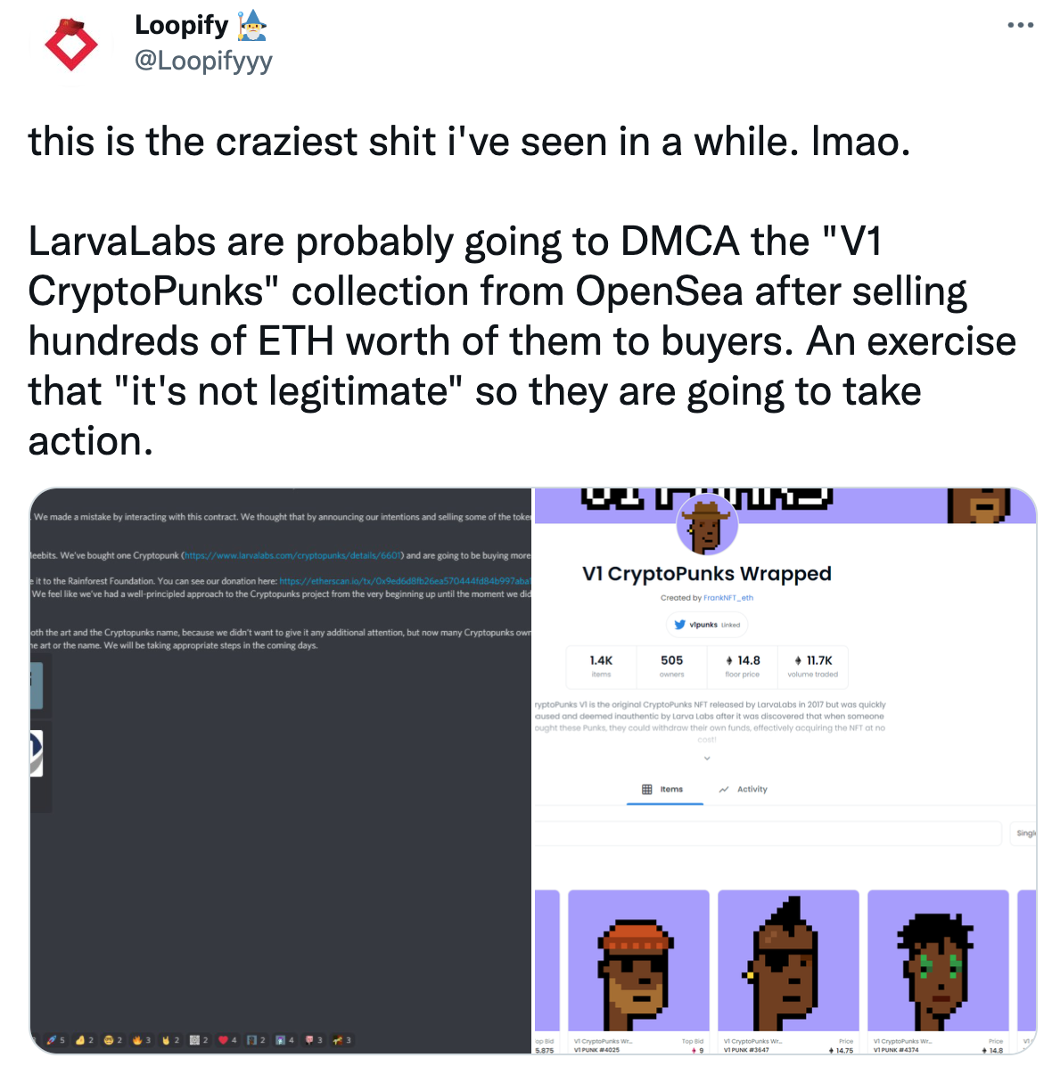 Larva Labs Criticism 