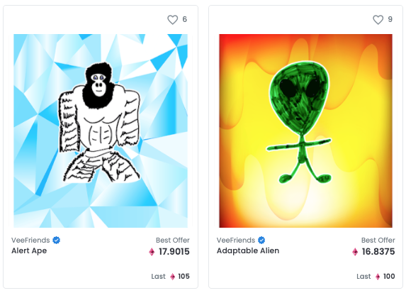 VeeFriends Record Sales 