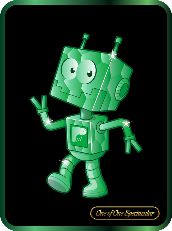 "Rare" Robot #55489 Emerald