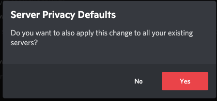 Disable Discord DM Step 4