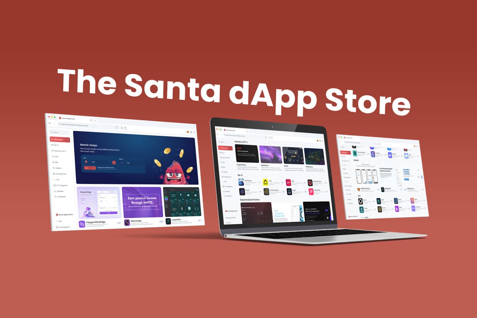 Santa Browser dApp Store