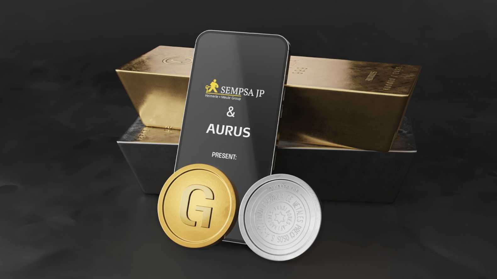 SEMPSA JP, LBMA Good Delivery Refinery Launches Tokenized Gold and Silver on the Blockchain in Partnership with Aurus
