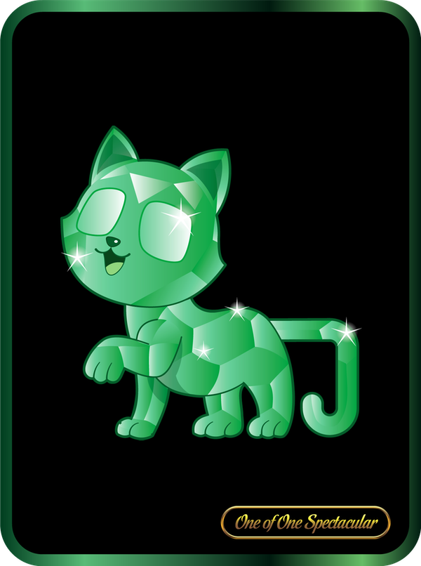 Very, Very, Very, Very, Lucky Black Cat #55537