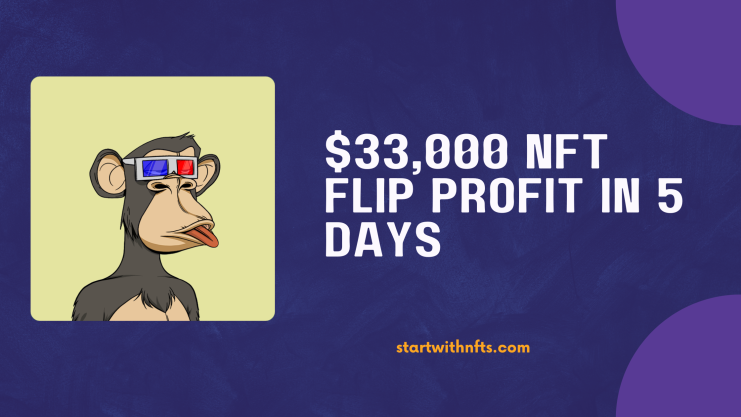 This Bored Ape Yacht Club NFT Was Flipped for $33,325 Profit in 5 Days