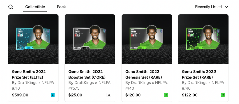 Geno Smith Player Card Example