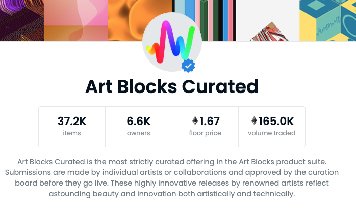 Art Blocks Curated 
