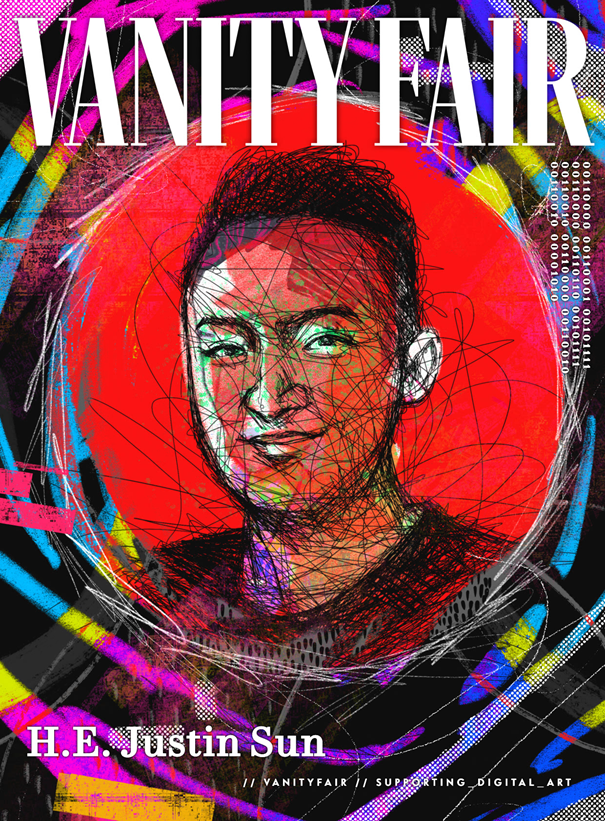 Justin Sun Vanity Fair Cover