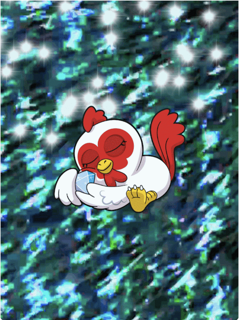 "Diamond Hands" Hen #40446