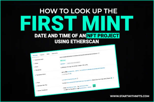 How to Look Up The First Mint Date and Time of an NFT Project Using Etherscan