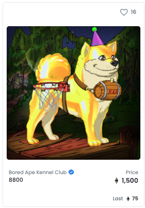 Bored Ape Kennel Club Record Sale 