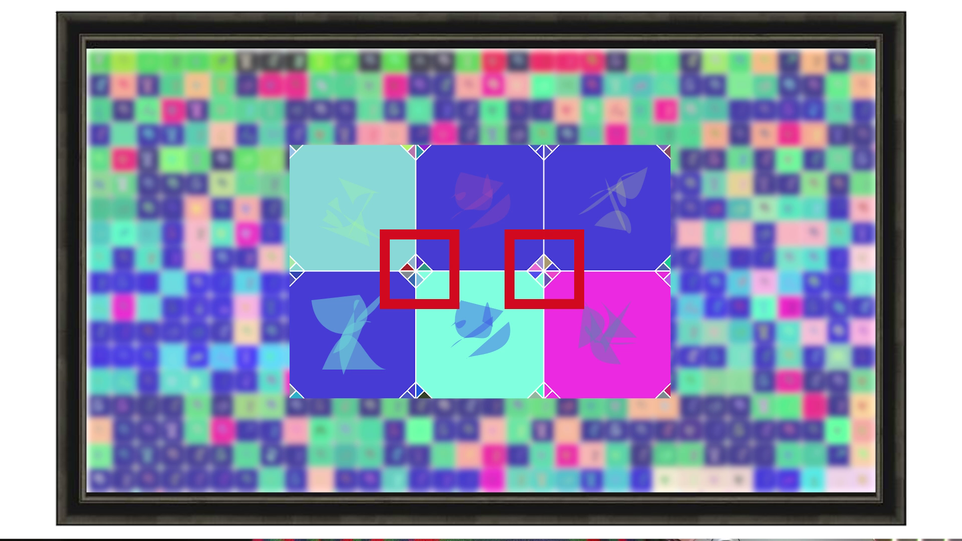 CryptoArte Triangles Representing Miner ID