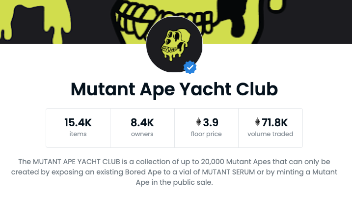 Mutant Ape Yacht Club