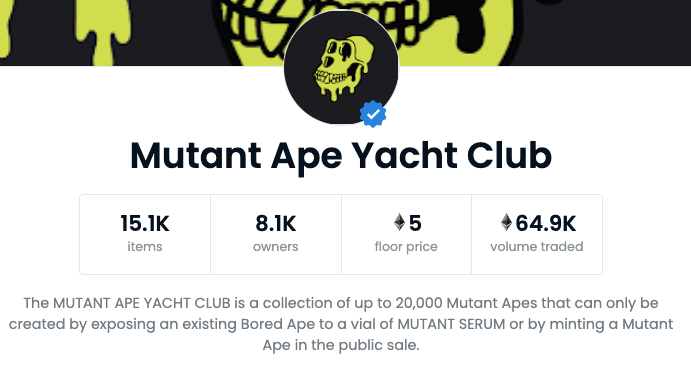 Mutant Ape Yacht Club