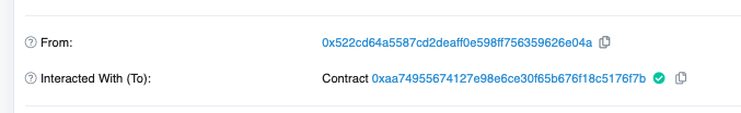 From Address Etherscan mint 