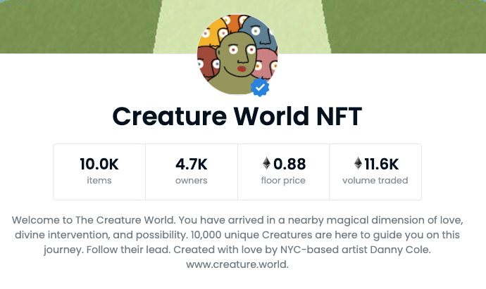 The Top 10 Fastest Growing NFT Projects on Opensea This Week [8/28–9/3]